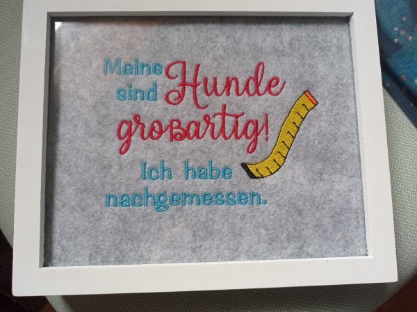 Bilderrahmen Sprüche 23 cm x 19 cm