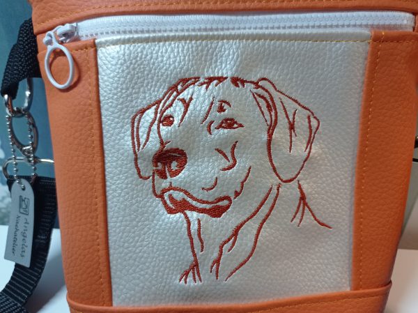 Gassi-Tasche für RR Fans, orange